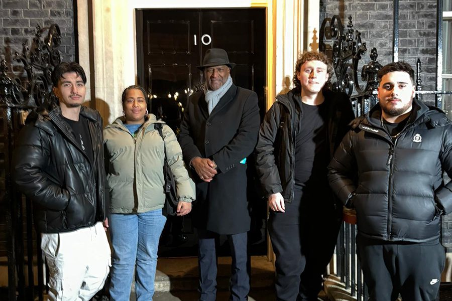 CANDI Students Visit Downing Street for Christmas Lights Event with Prime Minister Rishi Sunak