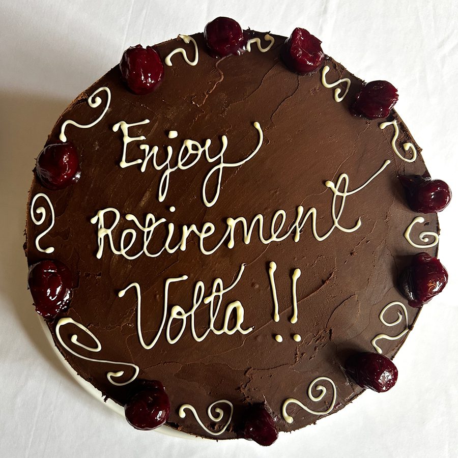 Chef Lecturer Volta Bushay celebrates retirement at 35 years at WestKing